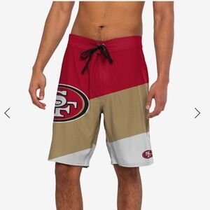 FOCO NFL San Francisco 49ers Color Dive
Board shorts Size M Medium